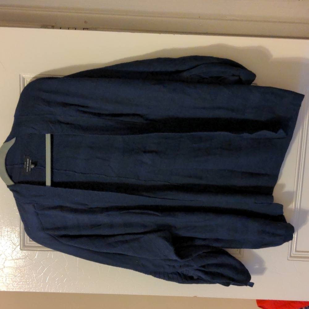 LAST CHANCE BEFORE DONATION Soft Boho Cardigan Navy Blue